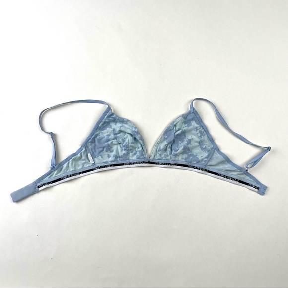 Calvin Klein Light Blue Tie-Dye Bralette - Picture 3 of 4